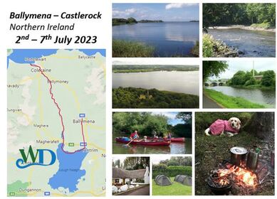 Canoe Camping Ballymena – Castlerock, Northern Ireland